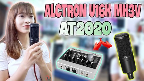 ✅ EM ƠI LÊN PHỐ | KIỀU MINI HÁT LIVE VỚI COMBO AUTOTUNE ALCTRON U16K MK3 MICRO AT2020 PUSTUDIO #EOLP