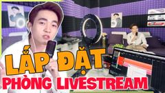 ✅Setup phòng livestream ca sĩ Trung Quang hát với Focusrite 2pre USB Takstar PC-K850 Project Cubabse