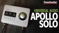 Universal Audio Apollo Solo Audio Interface Overview