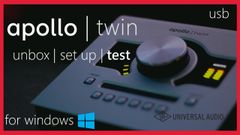 UA Apollo Twin Duo USB for Windows Unbox