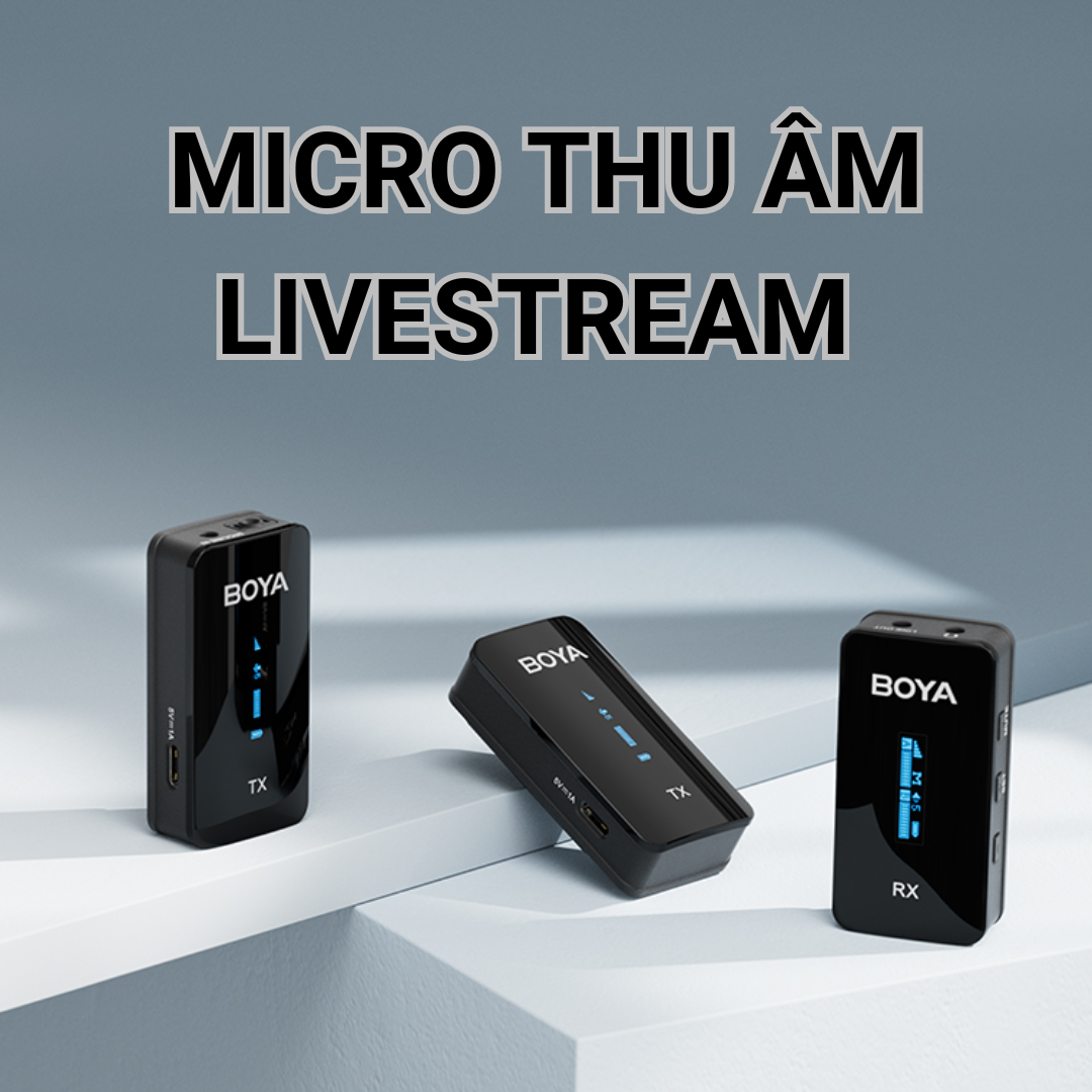 Micro Live Gợi Ý Các Micro Thu Âm Livestream Tốt Nhất Hiện Nay - Pustudio.vn