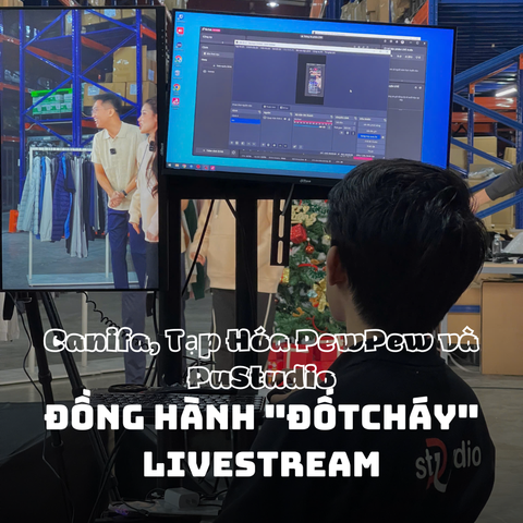 Canifa, Tạp Hóa PewPew và PuStudio – Đồng Hành 