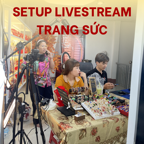 Lắp đặt Phòng Livestream Bán Vàng Chuyên Nghiệp