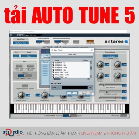 Hướng dẫn cách tải và cài đặt Auto Tune 5 Full, download AutoTune 5 miễn phí