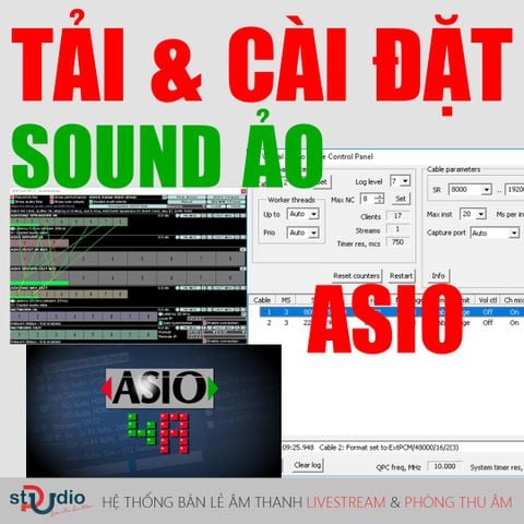Hướng dẫn tải và cài đặt Card ảo - Sound ảo hát livestream, thu âm