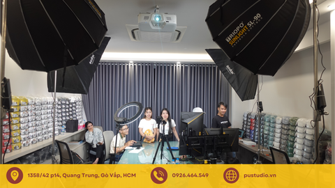 Cho thuê thiết bị livestream Hồ Chí Minh, setup livestream bán hàng nhiều nền tảng