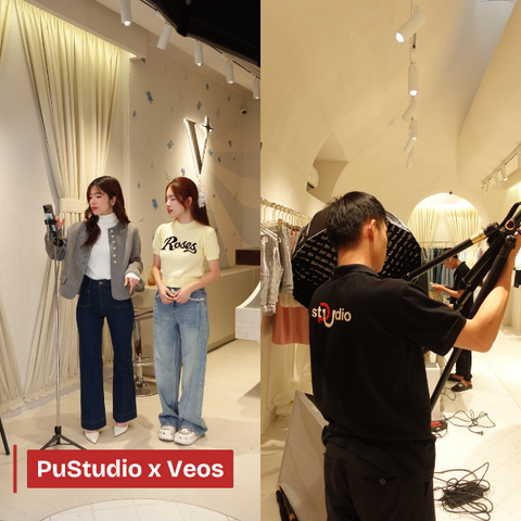 Thuê thiết bị và kỹ thuật vận hành livestream trọn gói | Pustudio x Veos