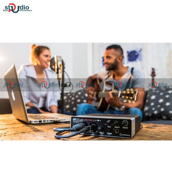 Soundcard thu âm Yamaha Steinberg UR22 MKII, Interface thu âm tại nhà