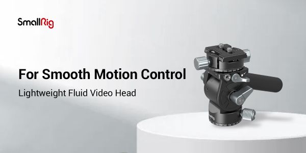 SmallRig Lightweight Fluid Video Head 3457B