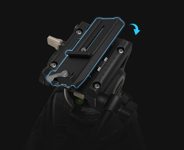 SmallRig FreeBlazer Heavy 3989 - Duty Carbon Fiber Tripod Kit