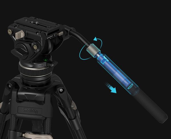 SmallRig FreeBlazer Heavy 3989 - Duty Carbon Fiber Tripod Kit