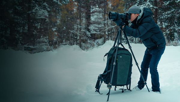 SmallRig 4353 - FreeRover Carbon Fiber Photo Tripod Kit AP-100