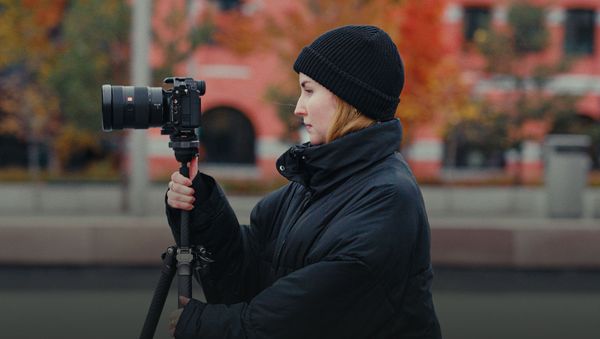 SmallRig 4353 - FreeRover Carbon Fiber Photo Tripod Kit AP-100