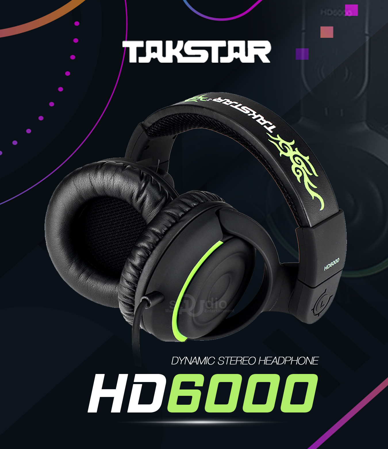 Tai nghe kiểm âm Takstar HD6000, Headphone Studio