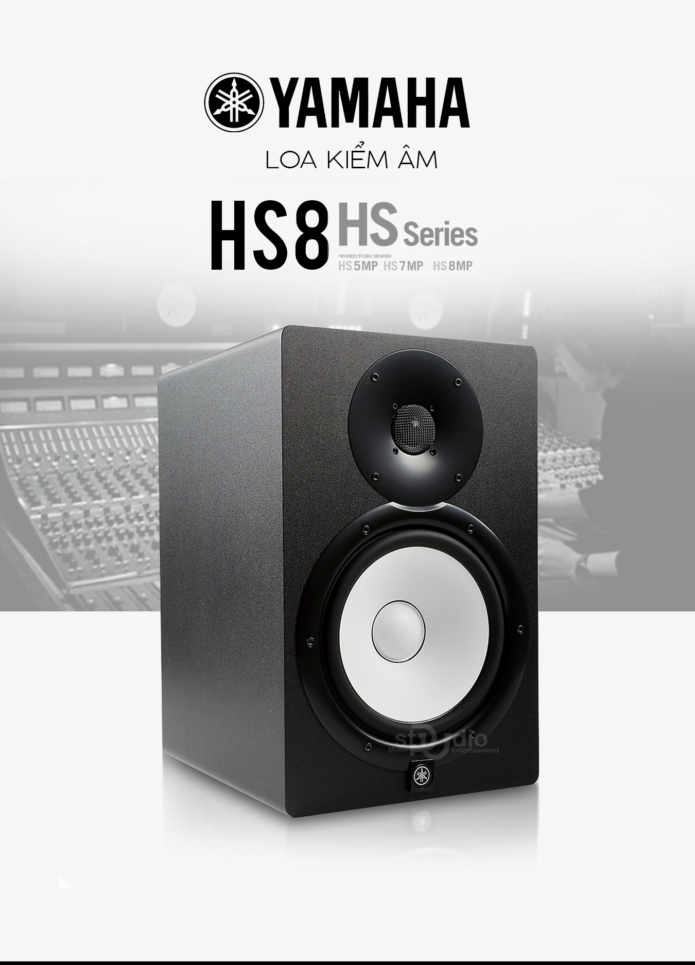 Loa kiểm âm YAHAMA HS8 (Cái), Monitor Studio CHẤT