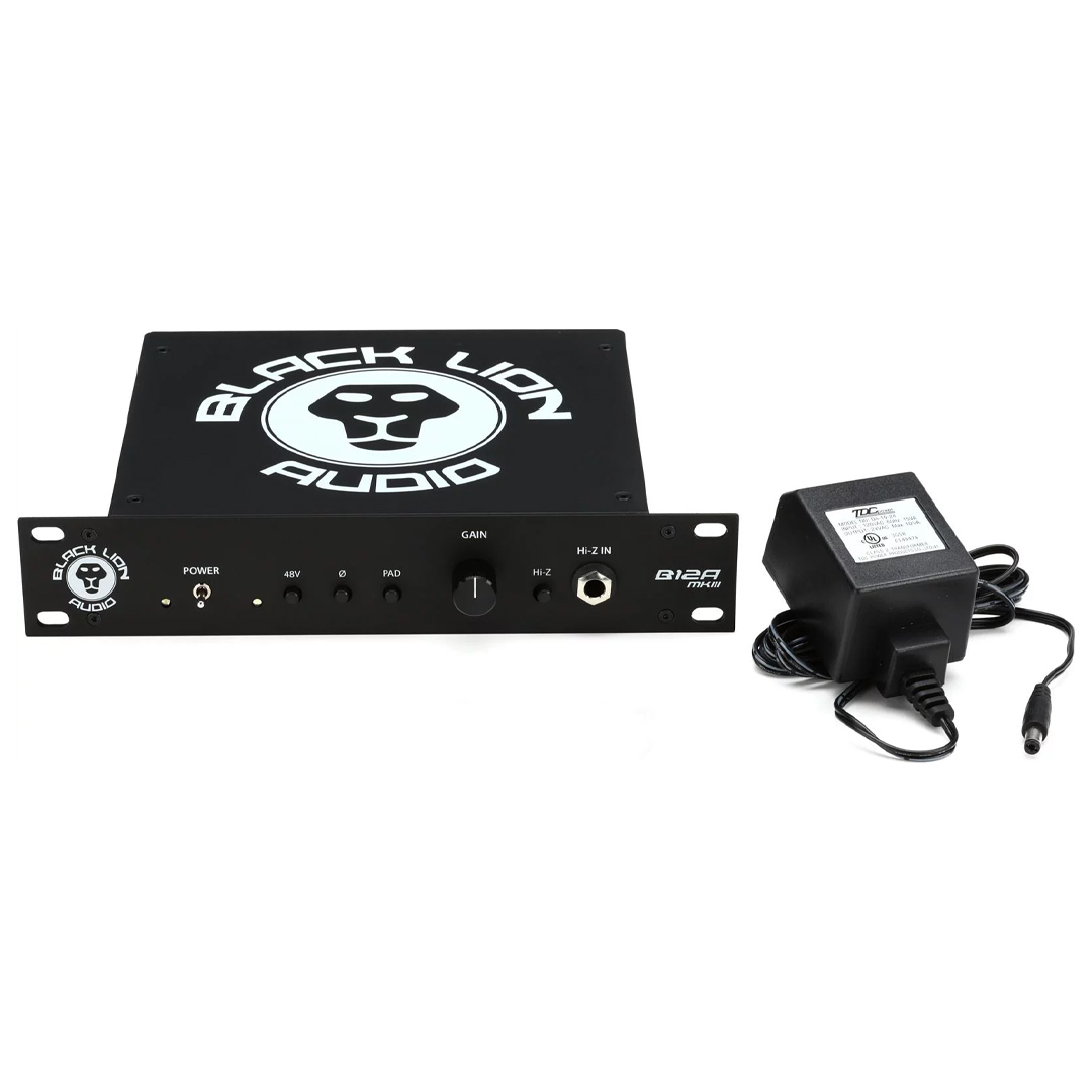 Tiền khuếch đại Black Lion Audio B12A MKIII Half-Rack Mic Pre