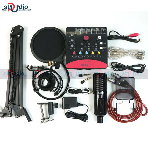 Bộ thu âm cao cấp Sound Icon Upod Pro + Mic thu âm Takstar PC-K850