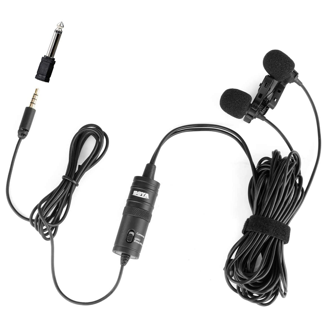 Micro thu âm Boya BY-M1DM - Micro thu âm cài áo