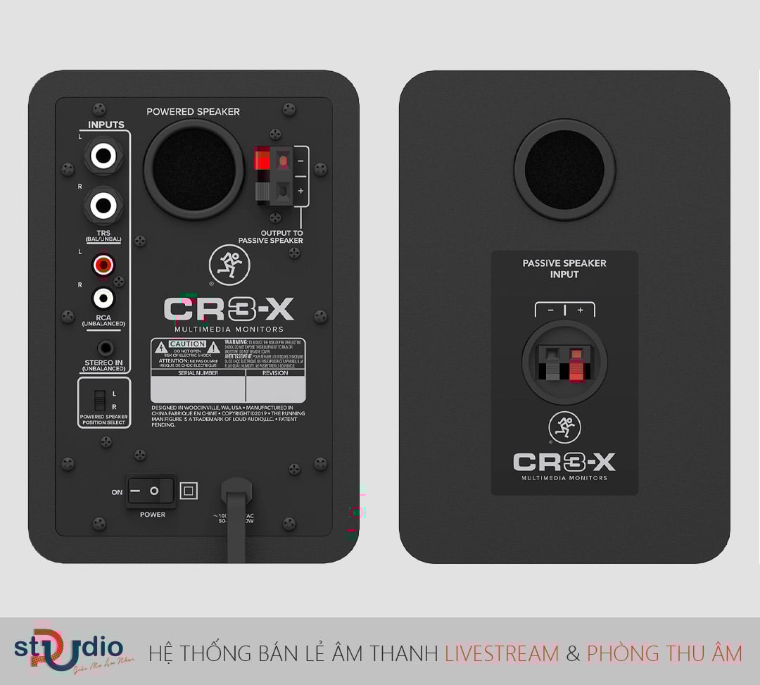 Loa kiểm âm MACKIE CR3-X, Monitor Studio giá tốt