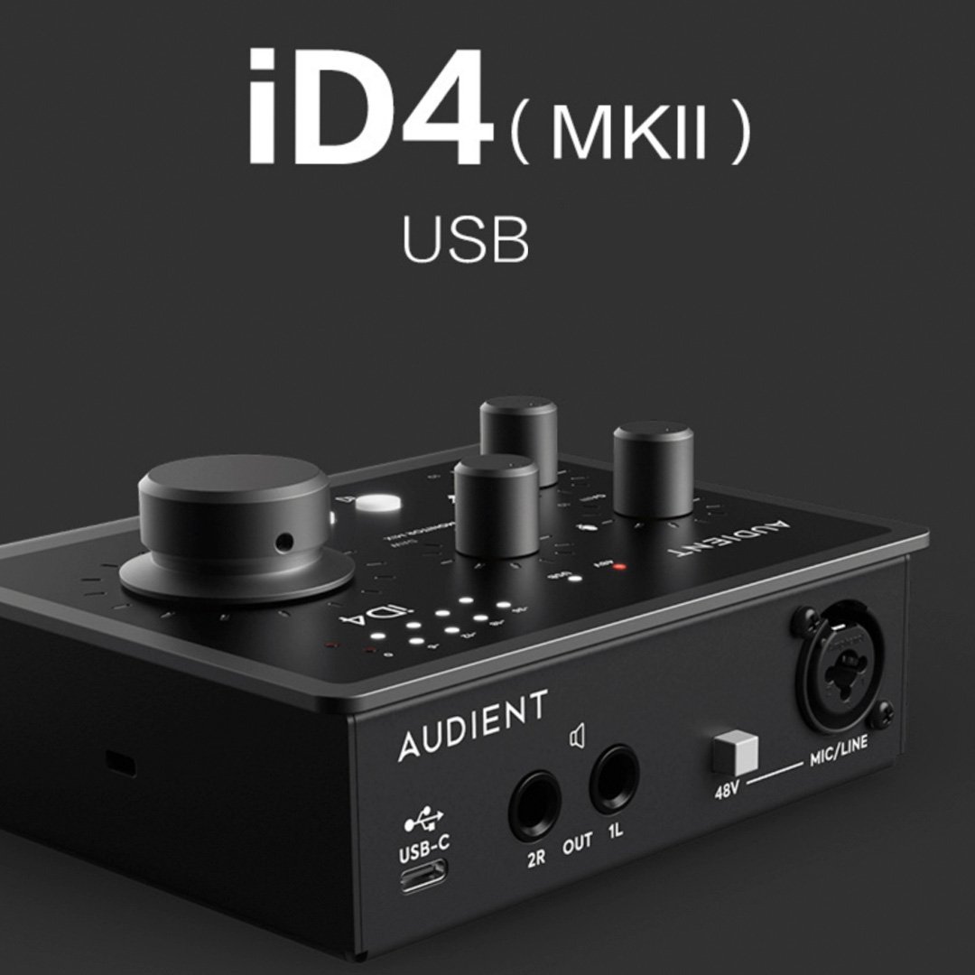 Sound card Audient iD4 MKII - Sound card thu âm mini