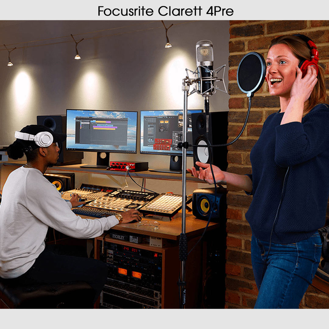 Soundcard Focusrite Clarett 4Pre Thunderbolt Audio Interface
