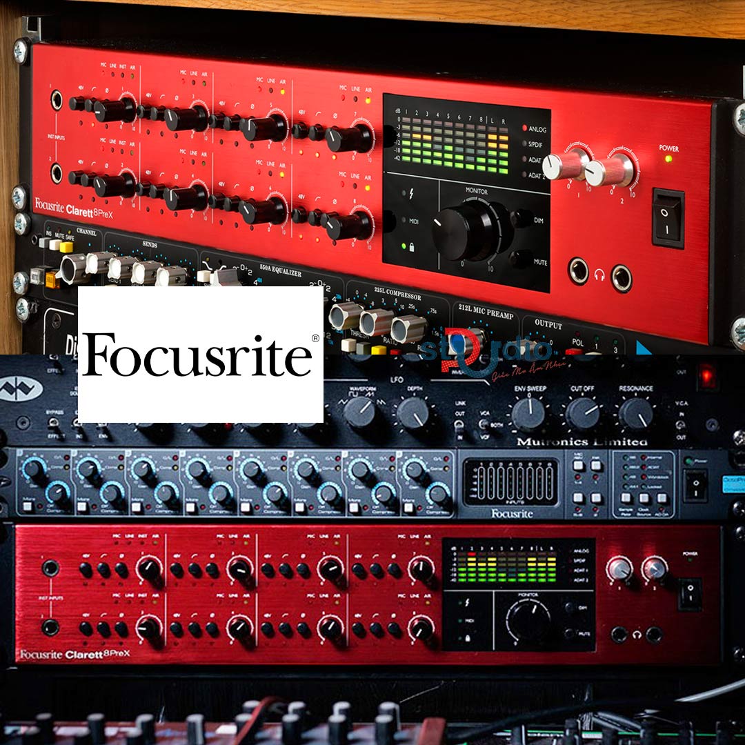 Sound card Focusrite Clarett 8PreX Thunderbolt Audio Interface