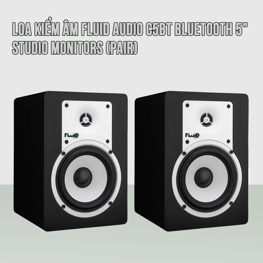 Loa kiểm âm Fluid Audio C5BT Bluetooth 5