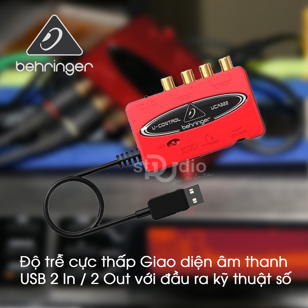 Звуковая карта behringer uca222