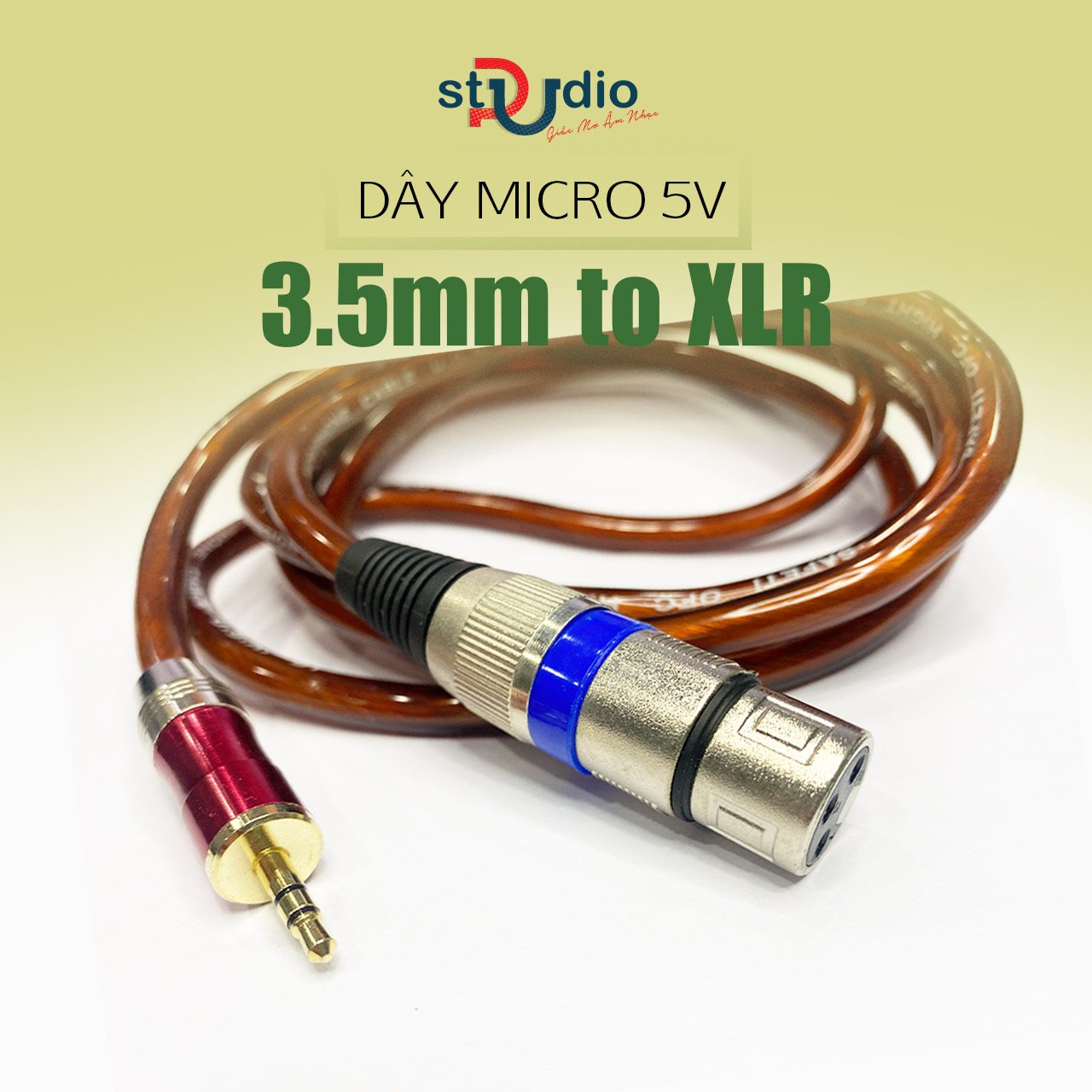 Dây Micro 3.5mm - Dây micro 3.5mm sang XLR