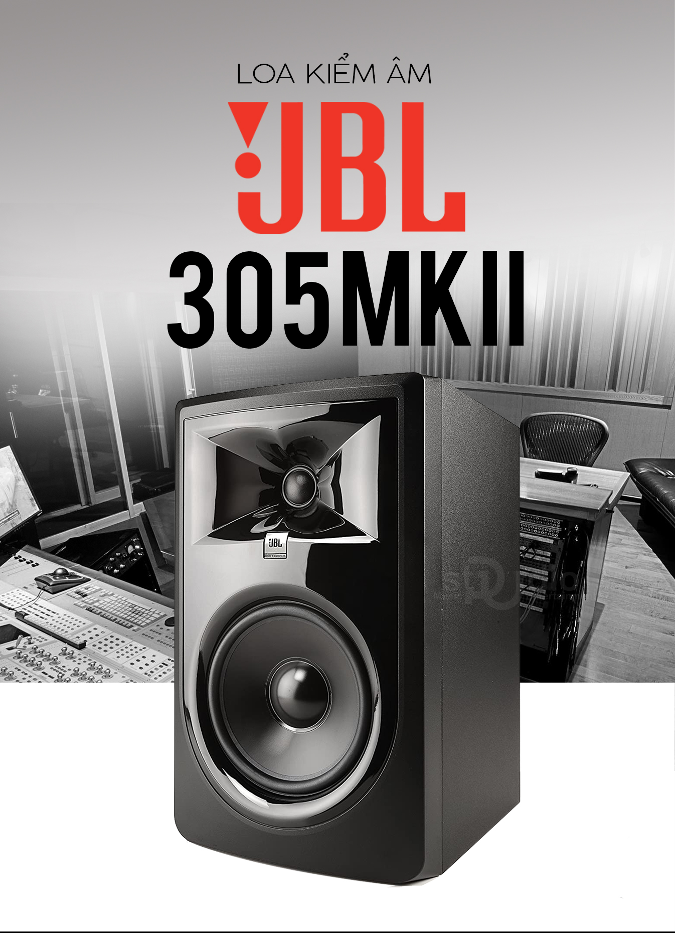 Loa kiểm âm JBL 305 MKII (Cặp), Monitor Studio