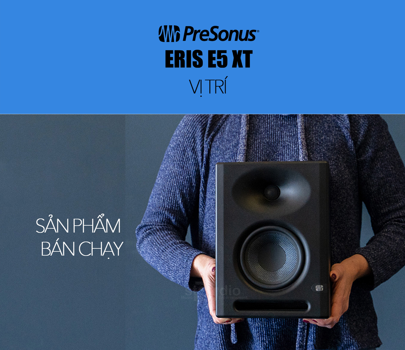 Loa kiểm âm PRESONUS ERIS E5XT, Monitor Studio