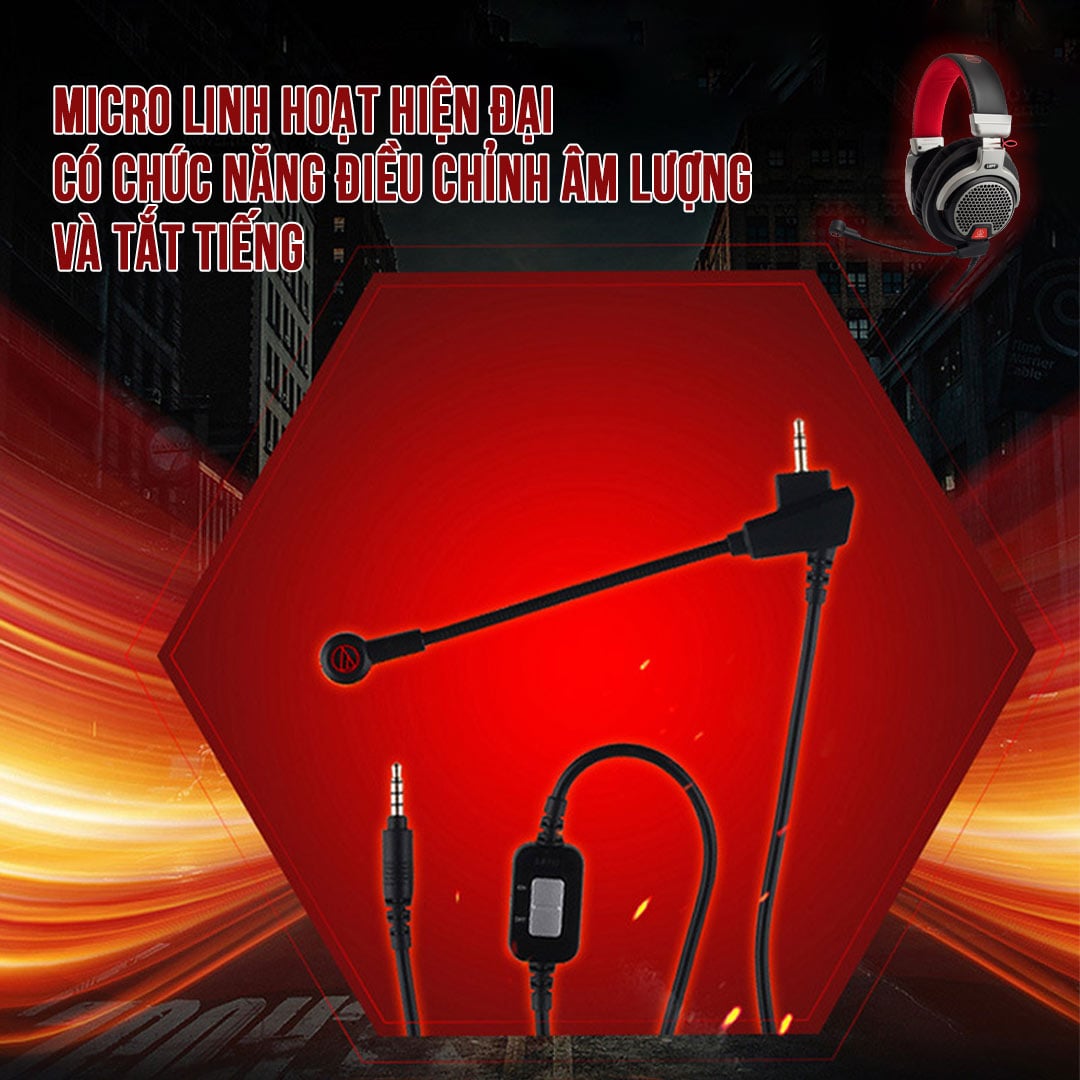 Tai nghe Gaming Audio-Technica ATH-PDG1