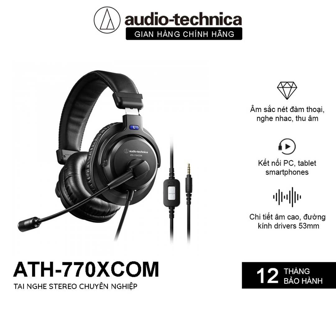 Tai nghe Gaming Stereo Audio-Technica ATH-770XCOM