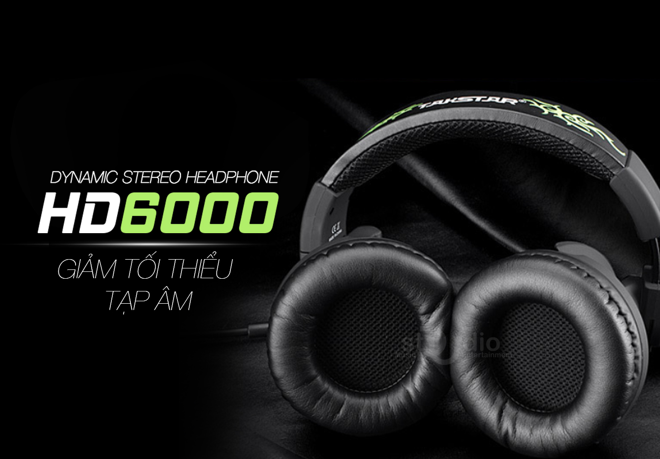 Tai nghe kiểm âm Takstar HD6000, Headphone Studio