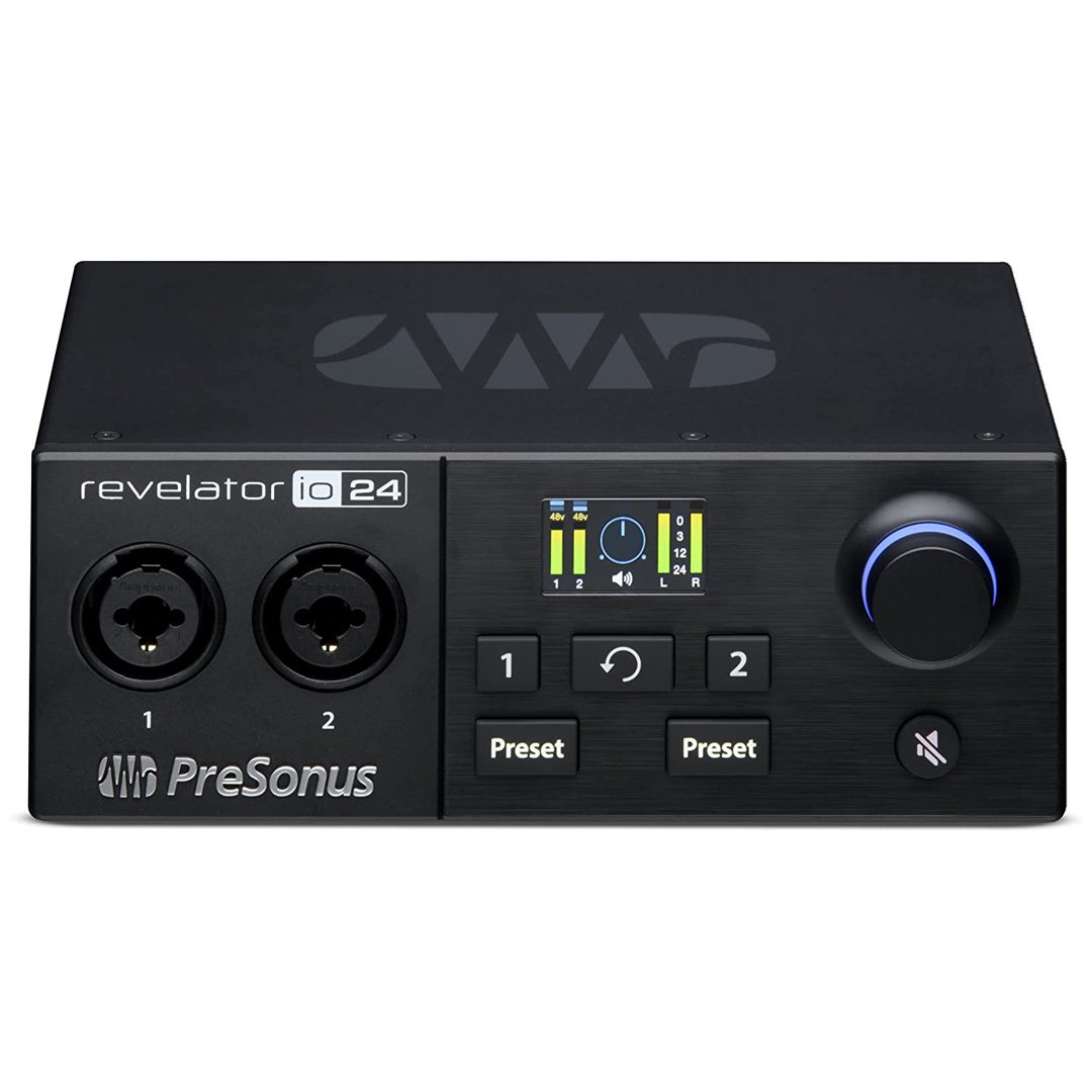 Sound card thu âm studio PreSonus Revelator io24
