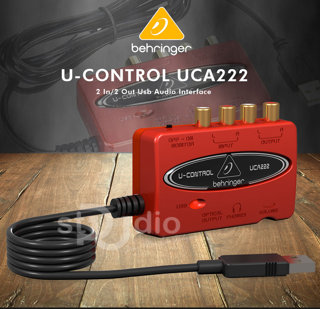 Звуковая карта behringer uca222