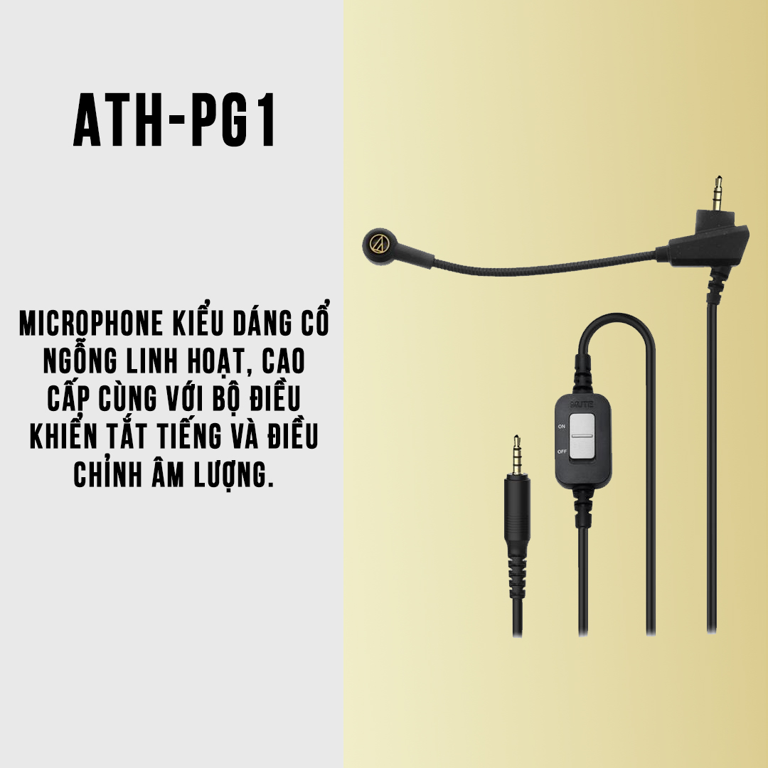 Tai nghe Gaming cao cấp Audio-Technica ATH-PG1