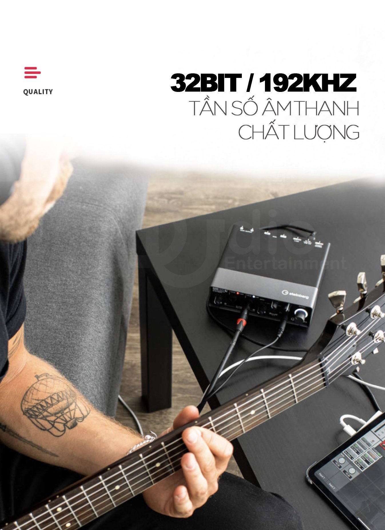 Soundcard thu âm Yamaha Steinberg UR22C, Interface thu âm cao cấp