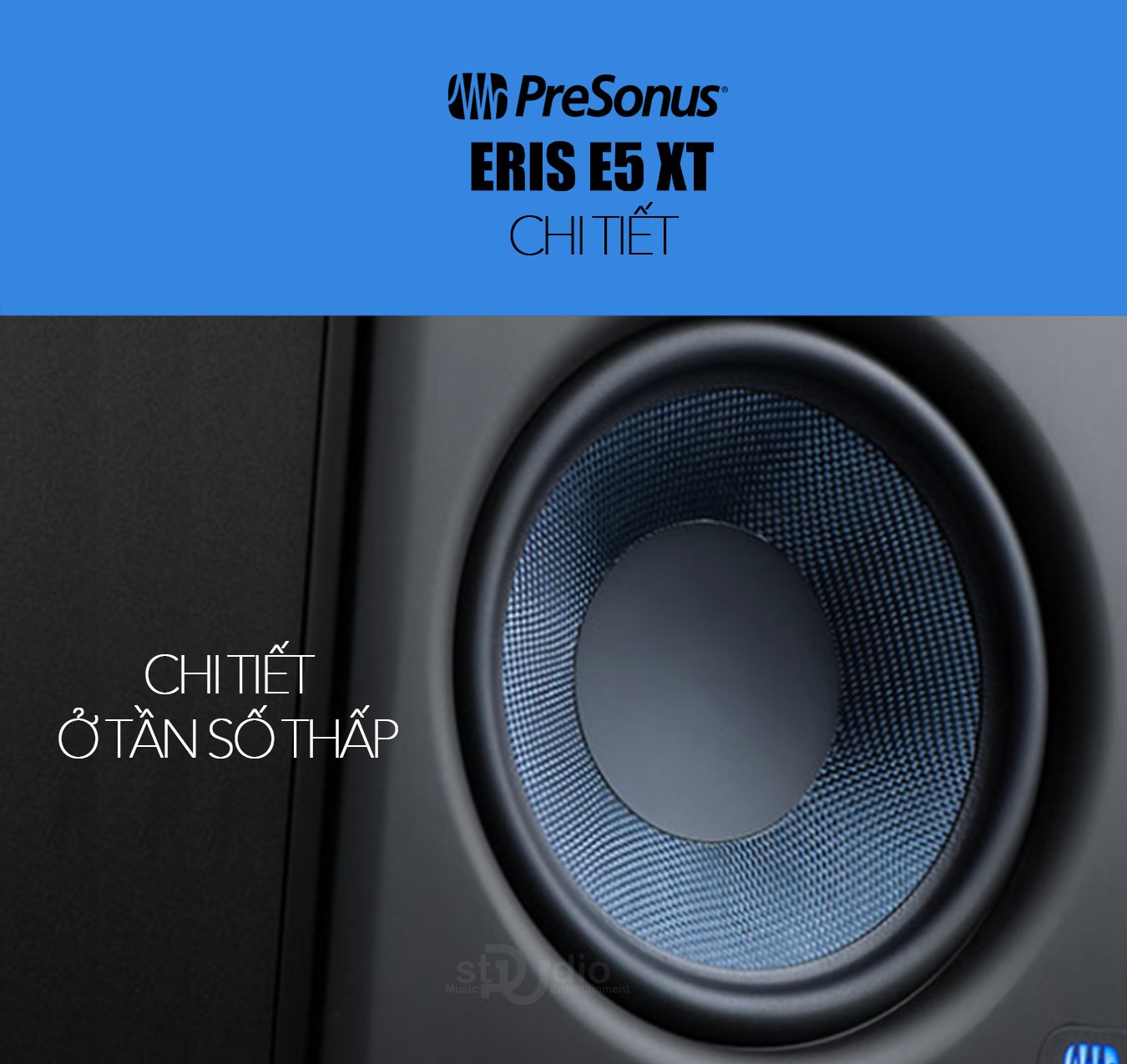 Loa kiểm âm PRESONUS ERIS E5XT, Monitor Studio