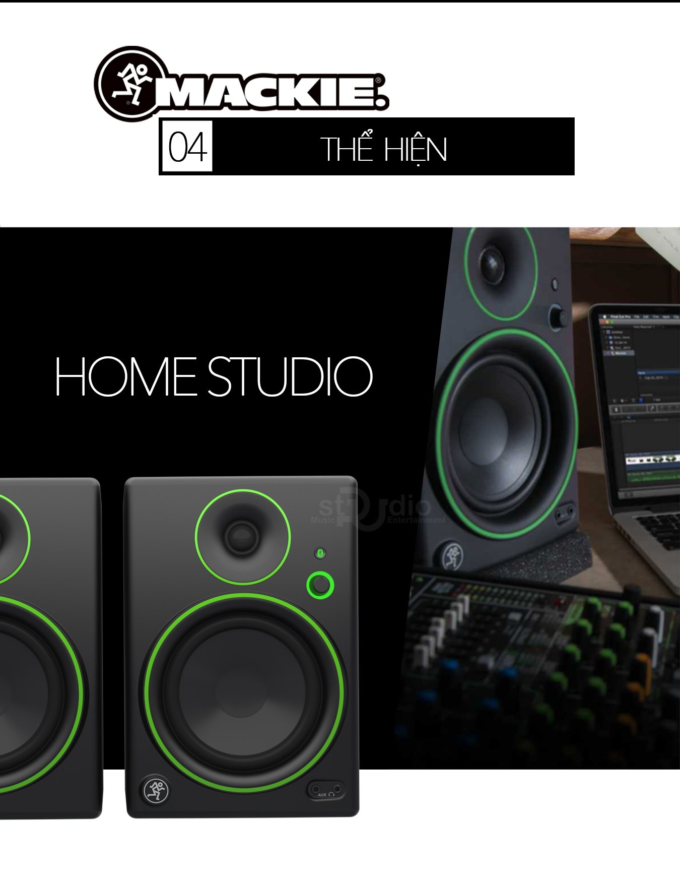 Loa kiểm âm MACKIE CR3, Monitor Studio giá tốt
