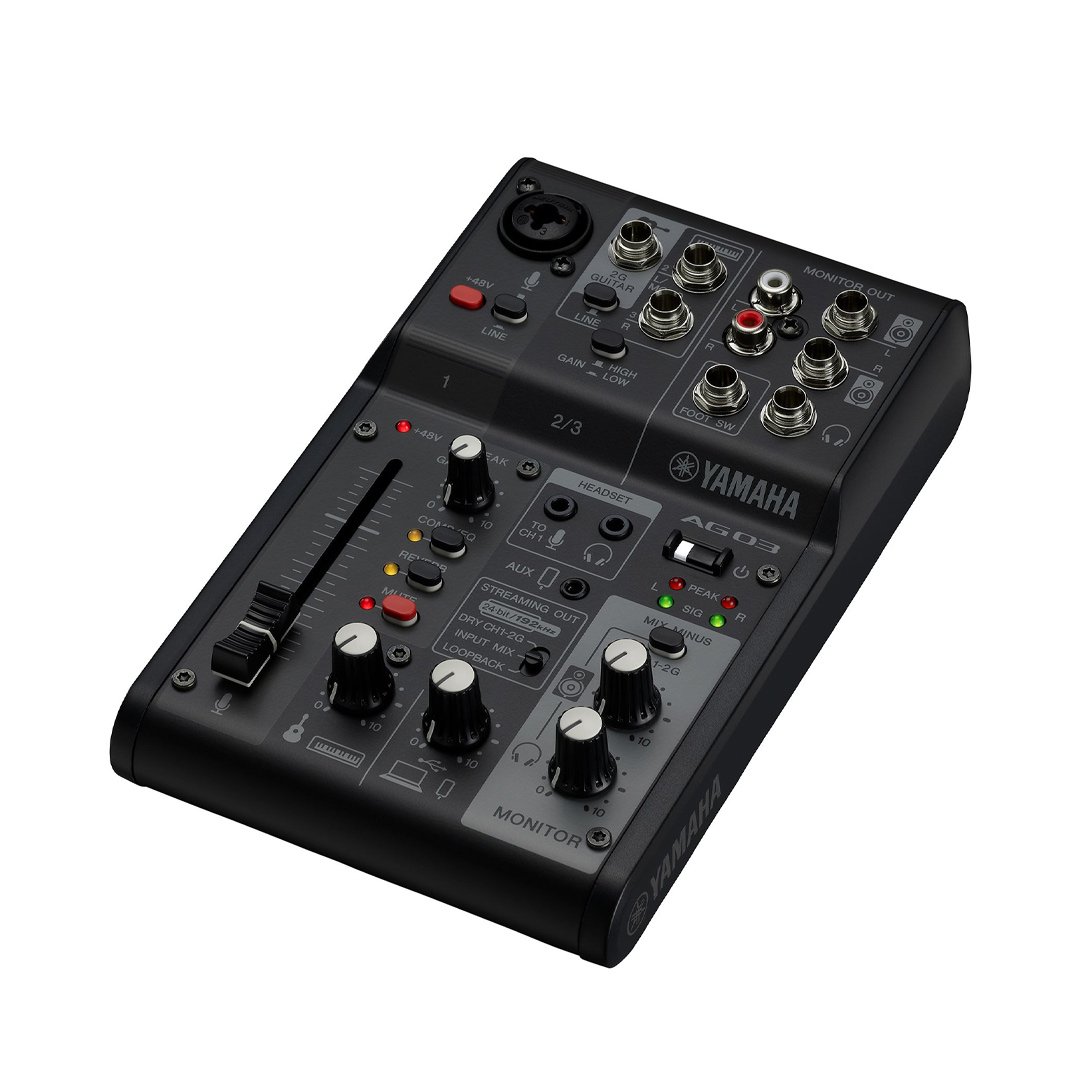 Mixer Yamaha AG03 MK2 - Bàn trộn âm thanh all in one