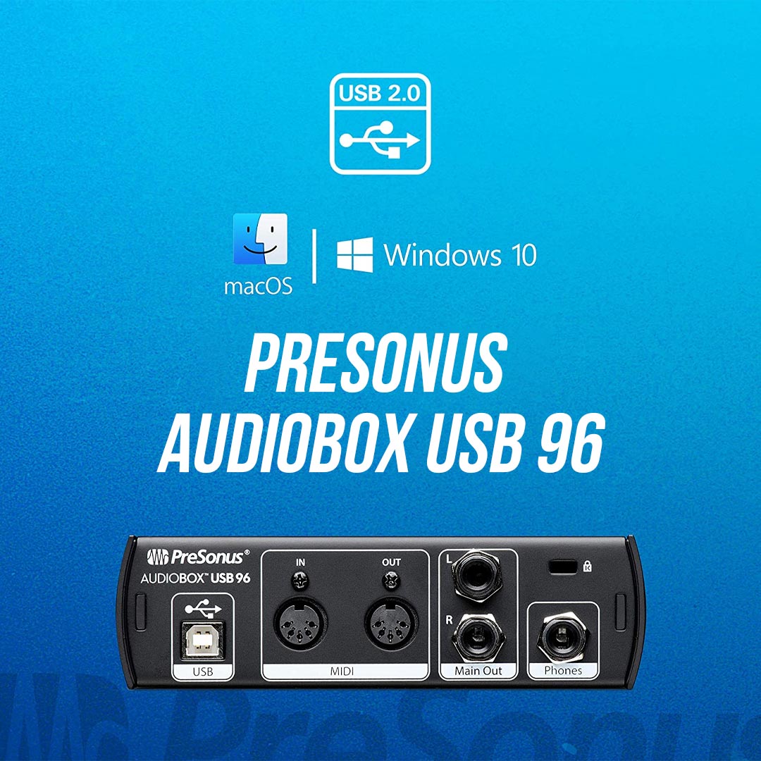 Sound card Presonus AudioBox USB 96 - Sound card thu âm