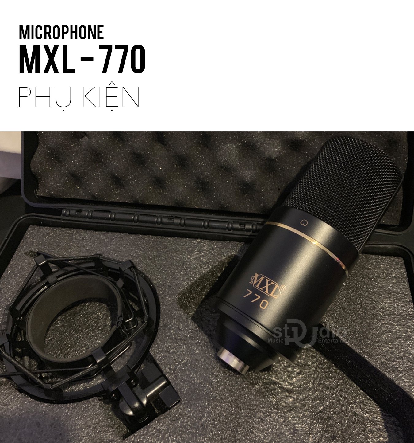 Đặc điểm thiết kế micro thu âm MXL 770 