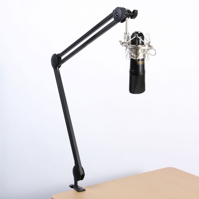 Chân Microphone On-Stage MBS7500 Professional Studio, Chân Mic Kẹp Bàn