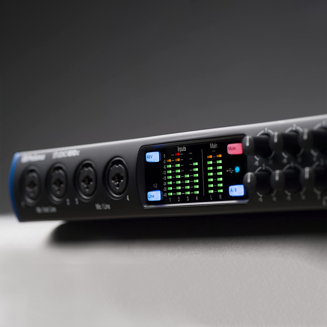 Sound card thu âm PreSonus Studio 1810C