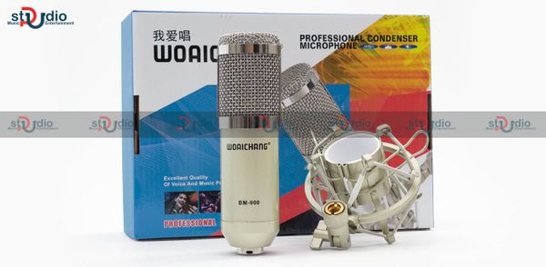 Micro Bm900 Woaichang - micro thu âm livestream giá rẻ karaoke online