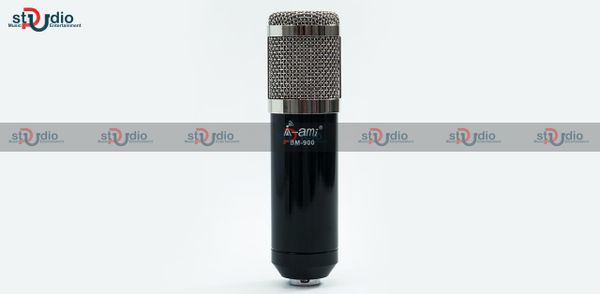 Micro Ami Bm 900 livestream cho âm thanh chất lượng, kèm dây