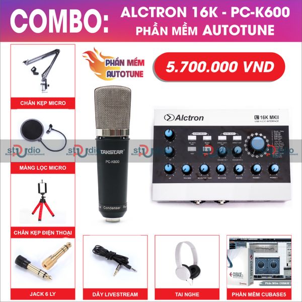 Micro thu âm cao cấp Takstar PC-K850, Mic livestream chuyên nghiệp trong phòng thu