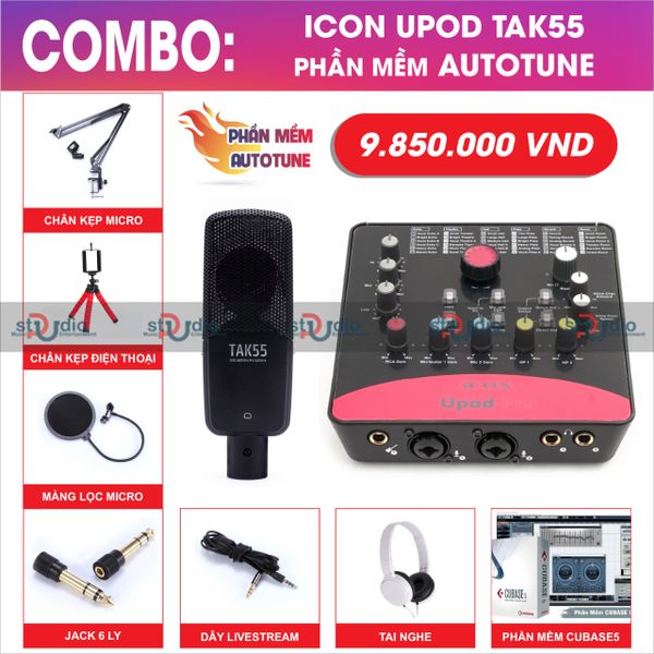 bo-thu-am-livestream-icon-upod-pro-takstar-tak55-micro-thu-am