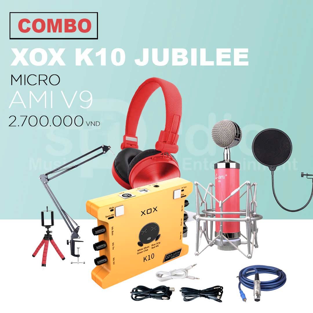 Những combo tốt nhất từ Soundcard XOX K10 Jubile - phiên bản kỷ niệm 10 năm